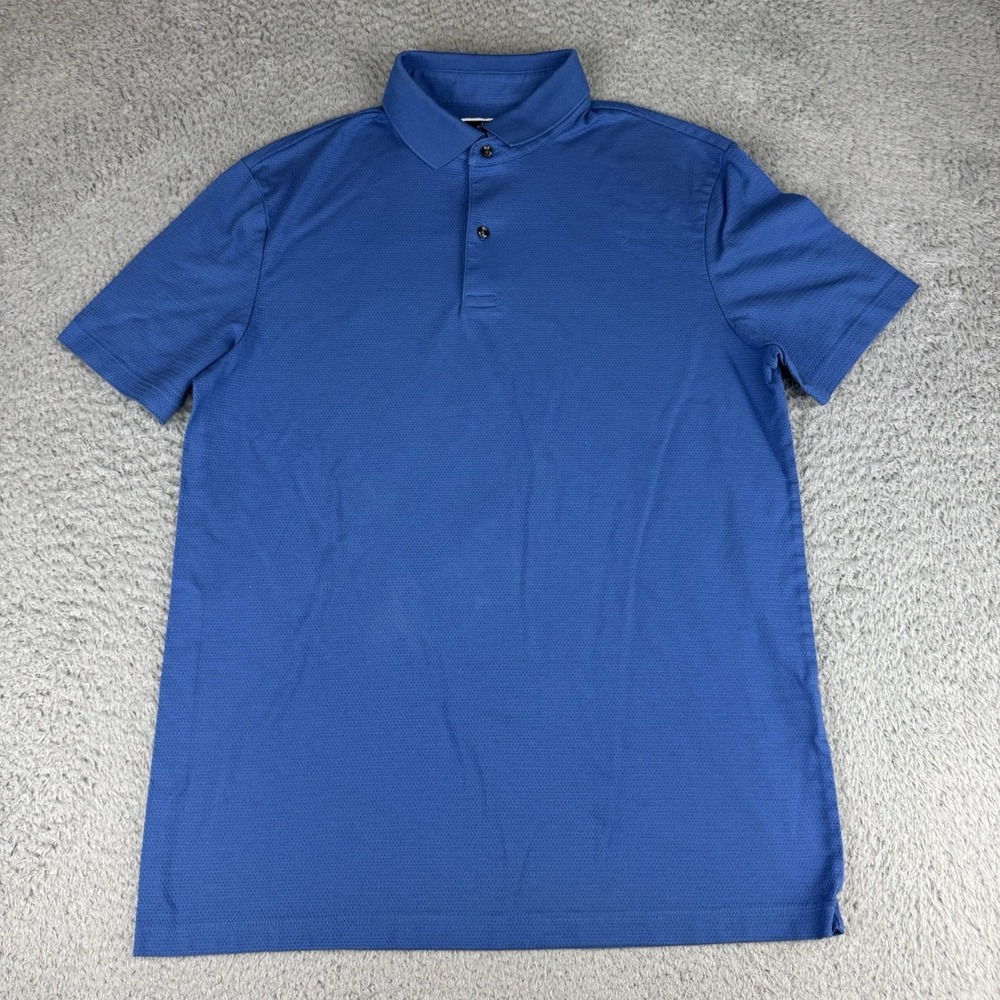 Charles Tyrwhitt‎ Jermyn Street London Men's 100% Cotton Polo Blue Size M